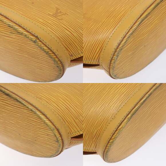 LOUIS VUITTON Epi Saint Jacques Hand Bag Yellow M52279 - Picture 10 of 12